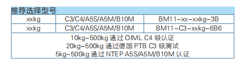 单点式称重传感器BM11